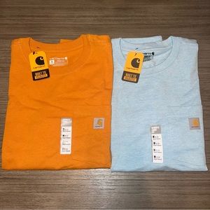 Lot of 2 Women’s Carhartt Loose Fit Short Sleeve T-Shirts | Size M |
